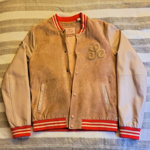Scotch & Soda Suede Varsity Jacket - Vintage - In Great Condition!